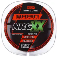 Шнур Brain NRG 8X sinking 150м 0.08мм 7.2кг/16lb (1858-20-81)