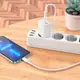 Адаптер сетевой BOROFONE Type-C to Lightning cable Reacher dual port charger set BN9 |2Type-C, 35W/3A, PD/QC|