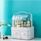 Настольный органайзер для косметики 4 секции большой белый YM206-2 Three Drawers Органайзер для косметики