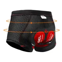 Велосипедные трусы-шорты X-Тiger XM-DNK-168 Red M с гелевым 5D памперсом