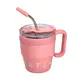 Термокружка Coffee & Tea с трубочкой розовая HP-14-23P