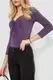 Боди нарядное, цвет фиолетовый, 244R100