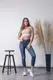 Кроссовки женские Fashion Alani 3523 41 размер 25,5 см Белый