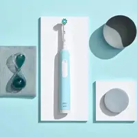Электрическая зубная щетка Oral-B PRO1 D305-513-3-Сaribbean-Blue голубая