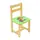 Детский стул Зайчик, дерево, высота 54 см. Light green (66975)