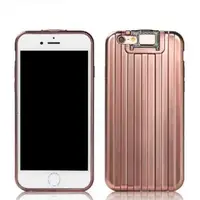 Силіконовий чохол Travel Suitcase для iPhone 6/6s рожевий REMAX 603803