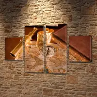 Картины модульные на ПВХ ткани, 65x110 см, (35x25-2/65х25-2)