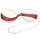 Вагинальные шарики Amor Gym Balls white-red