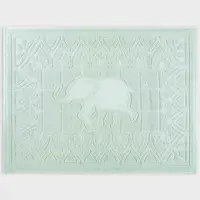 Коврик в ванную Arya Boho AR-A107040-Green 50х70 см