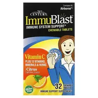 Витамины и минералы 21st Century ImmuBlast 32 жевательные таблетки Цитрус