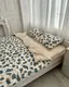 Постельное белье семейное Dushka Home Сатин 20435 160х215х2 см