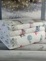 Cats полуторна фланелева постіль. Cotton collection Туреччина