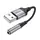 Переходник HOCO Fresh external sound card USB to 3.5 LS36 |0.12m, DAC|