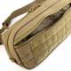 Тактическая сумка-бананка Mil-tec Fanny Pack Molle ВСУ (ЗСУ) 13512519 6653 23,5х6х12 см койот
