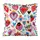 Подушка c мешковины и помпонами Love Amor 45x45 см (45PHBP_22L001)