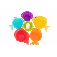 Набор игрушек для купания Baby team Рыбки B-8858 6 шт