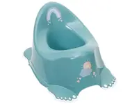 Антиковзкий дитячий горщик з музикою METEO turquoise