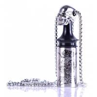 Ексклюзивний персональний мундштук Rigal "ЧЕРЕП" SILVER з декором у вигляді черепів