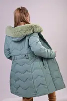 Куртка жіноча зимова м'ятна код П559