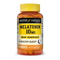 Натуральная добавка Mason Natural Melatonin 10 mg, 60 каплет
