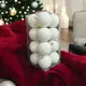 Набор игрушек на елку 616-white-velvet 19505 6 см 16 шт белый бархат