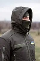 Зимняя военная куртка Soft Shel (софтшел) хаки