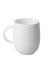 Набор из 4 чашек для чая Alessi All-Time 375 мл белый