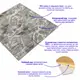 Декоративная 3D панель самоклейка 700x770x5мм Черный мрамор (кирпич)(061-5) SW-00000036