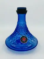 Колба с кликом AMY Deluxe 072.02 “Alu Antique Berry” - Синяя