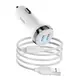 Адаптер автомобильный HOCO Micro USB Cable Superior dual port car charger set Z40 |2USB, 2.4A|