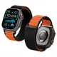 Ремешок Spigen для Apple Watch 44/ 45/ 46/ 49mm - WBF1, Black/ Orange (AMP10145)