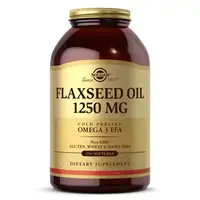 Жирные кислоты Solgar Flaxseed Oil 1250 mg, 250 капсул