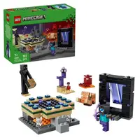 Конструктор LEGO Minecraft Путешествие в Нижний мир и Портал в Край 192 Детали (21584)