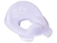 Накладка дитяча антиковзка на сидіння унітазу DUCK light violet