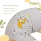 Набор Обнимашка: Подушка-кокон + Подушка для беременных и кормления ТM PAPAELLA 88х60х12 см/30х190 см