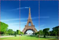 Фотошпалери текстуровані, вінілові Ейфелева вежа, 250х380 см, fo01inV_ar10214