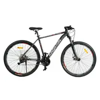 Велоcипед Спортивный 29" Corso "Kingston" рама алюминиевая 21", 27 скоростей. Grey (127947)