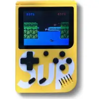Ігрова консоль-приставка з додатковим джойстиком dendy SEGA 168 ігор 8 Bit SUP Game Жовтий