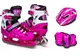 Комплект ролики-коньки с защитой 2in1 Scale Sport. Pink (размер 29-33) 1019085842