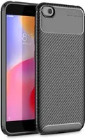 Чехол-накладка Ipaky Carbon Fiber Series/Soft TPU Case Xiaomi Redmi Go Black