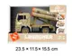 Фрикционная военная машинка с ракетной установкой
