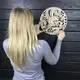 Дизайнерские настенные часы из дерева «Змеи»