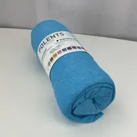 Простынь на резинке Polents 6352 230х250 см голубая