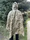 Дождевик, плащ палатка ,пончо для военных , рыбаков, охотников, цвет пиксель