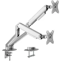 Настольный крепеж HiSmart для двух мониторов 17"-32"
