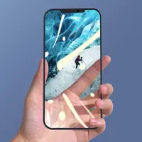 Захисне скло BASEUS 0.3mm Full-screen and Full-glass anti-blue light для iPhone 12/12 Pro 6.1" (2pcs) (SGAPIPH61P-KP01)