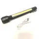 Аккумуляторный фонарь X-Balog BL-507-XPE+COB с боковым светом Чёрный