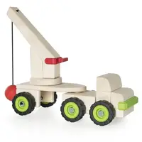 Большая машинка Guidecraft Block Science Trucks Стенобитная машина деревянная 45 см (G7533)