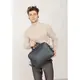 Кожаная деловая сумка Briefcase 2.0 синий Флотар