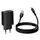 Адаптер сетевой HOCO Type-C cable Leader single port charger set CS92A |1USB, 18W/3A, QC|